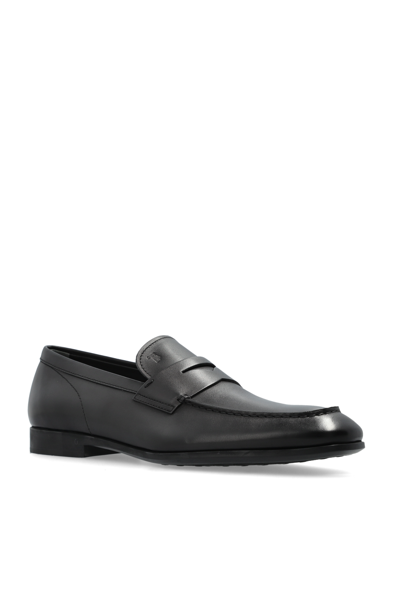 TOD`S｜FLAT SHOES/LOAFERS (XXW00G0EX10MBW B999) Woman BLACK Tod's Loafers in Leather XXW08J0GF60SHA40MB999